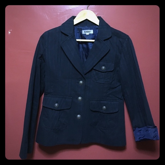 Navy Blue Blazer - Picture 1 of 3